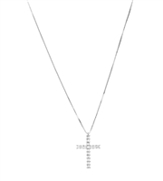 Collana Lucciole Gioielli Donna in Oro bianco Diamante 0.44 Ct CRF-11P/4-SI+ - CRF-11P/4-SI+